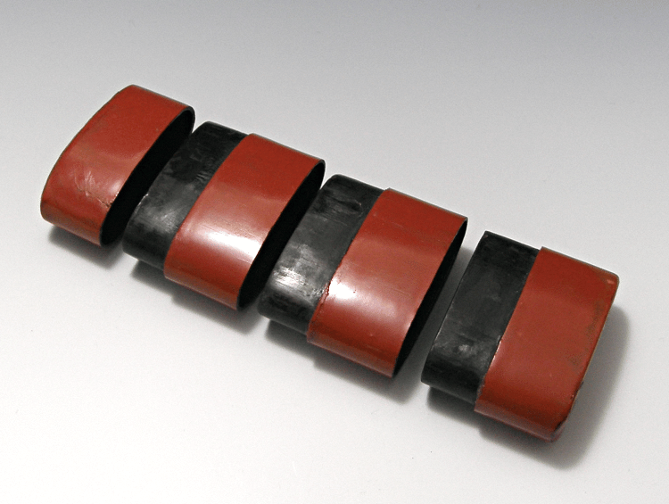 Inner Boxes, Vermilion Urushi lacquered